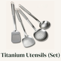 Titanium Hammered Pan Duo (8 Piece)