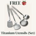 Complete Titanium Cookware Set (14 Piece)