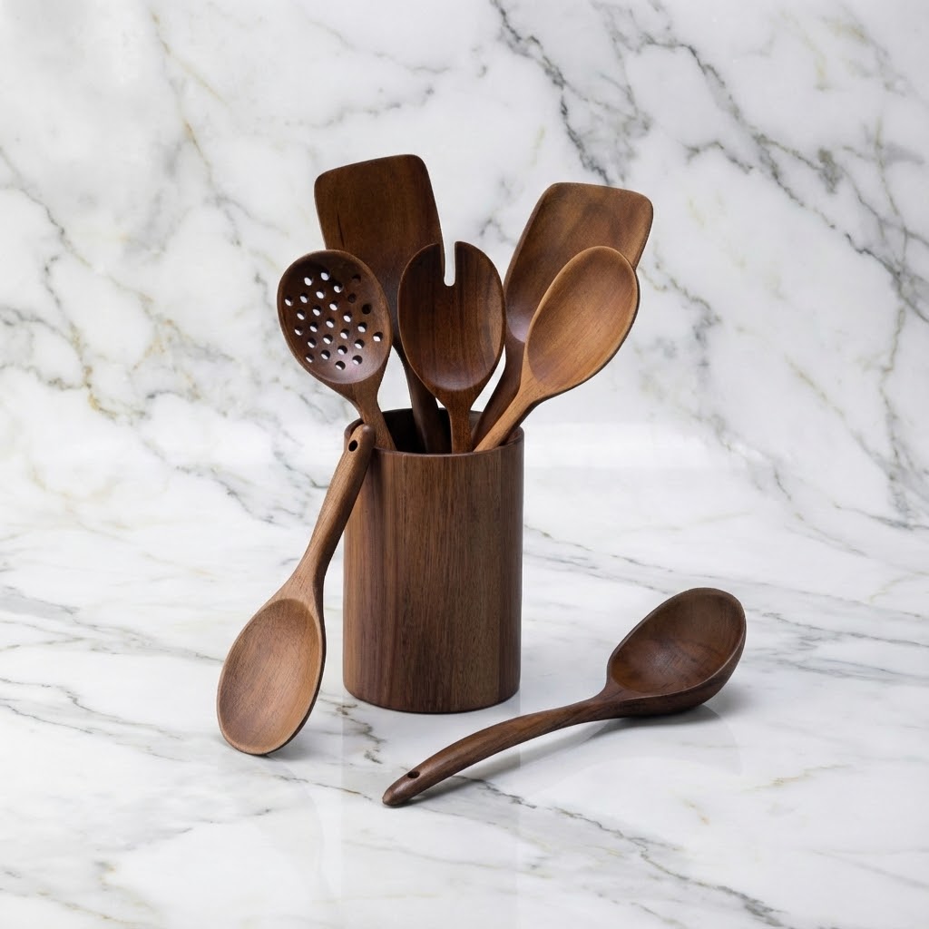 Handcrafted Wooden Utensils