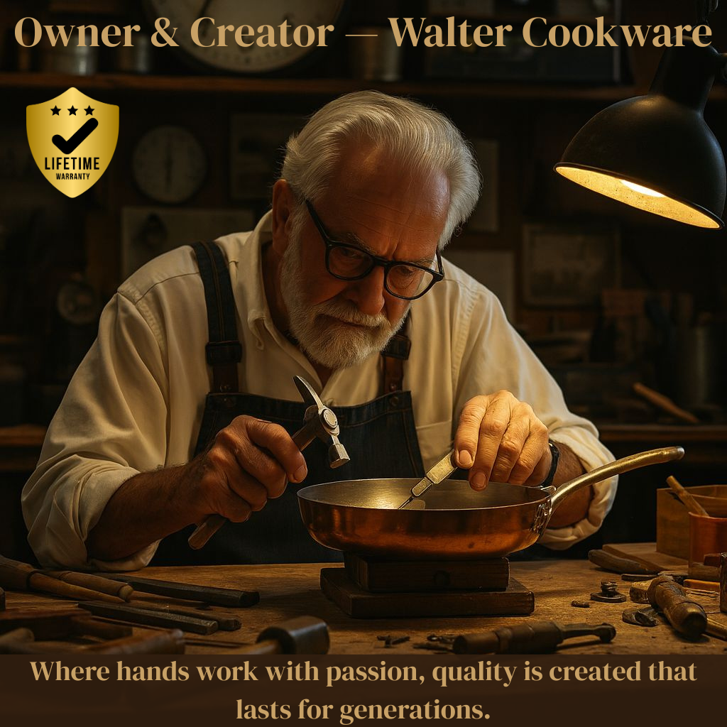 Titanium Hammered Pan + Wok Pan